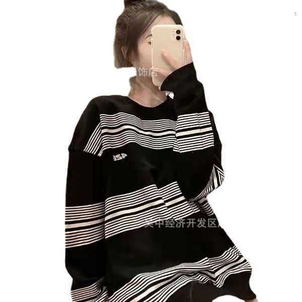 

2021ss early autumn guochao f426 round neck knitted pullover for men and women, Black;brown