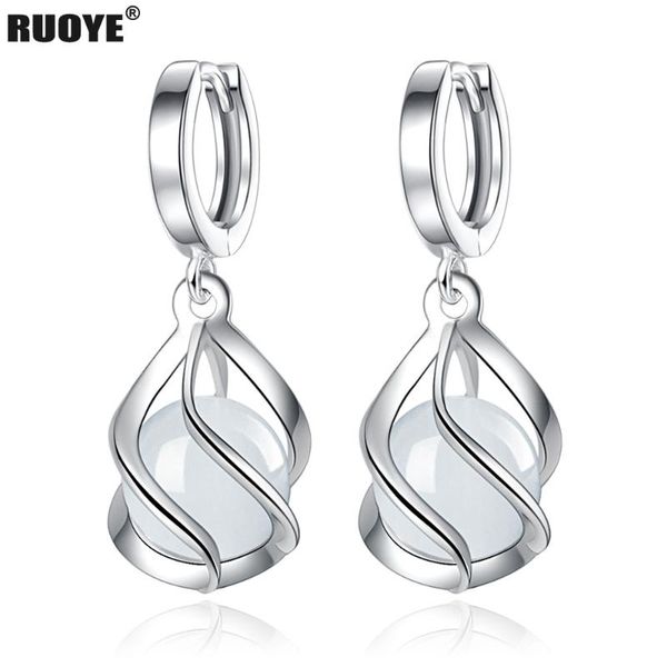 

dangle & chandelier 925 sterling silver earrings opal earring for women fashion jewelry 2021