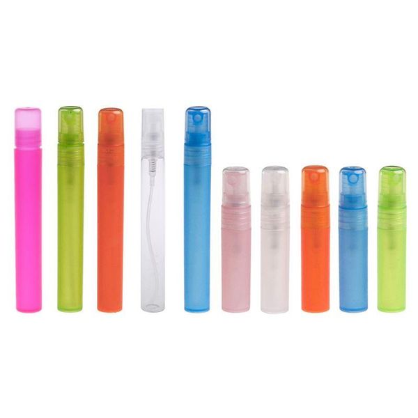 

storage bottles & jars 5ml-10ml empty spray bottle plastic perfume travel refillable atomizer