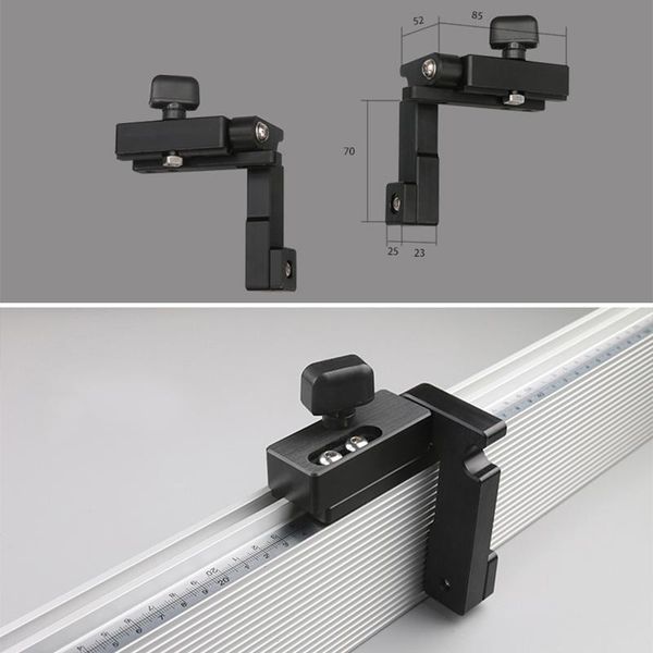 

professional hand tool sets miter gauge aluminum profile fence with track stable saw router 450-800mm assembly ruler woodworking tools