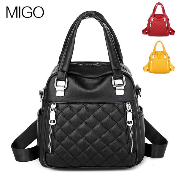 

backpack lingge women's 2021 soft face schoolbag travel