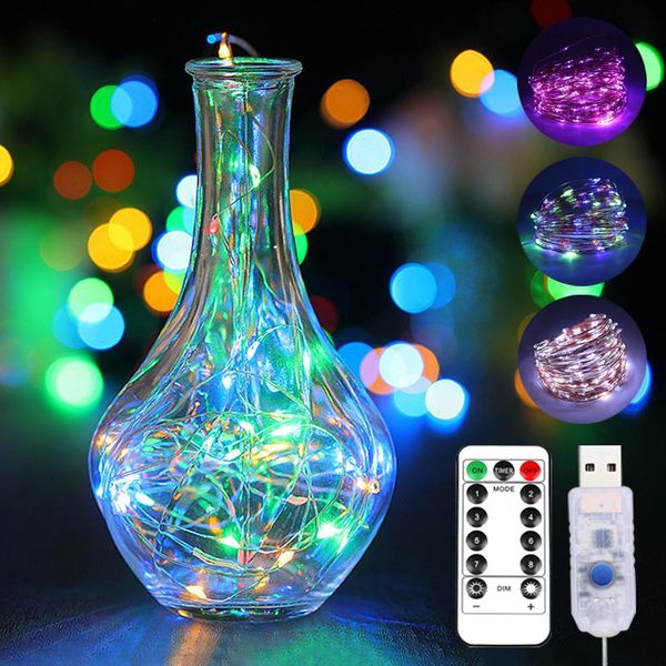 

strings wedding decoration lights curtain usb fairy led outdoor string bedroom home cortinas accessories decor