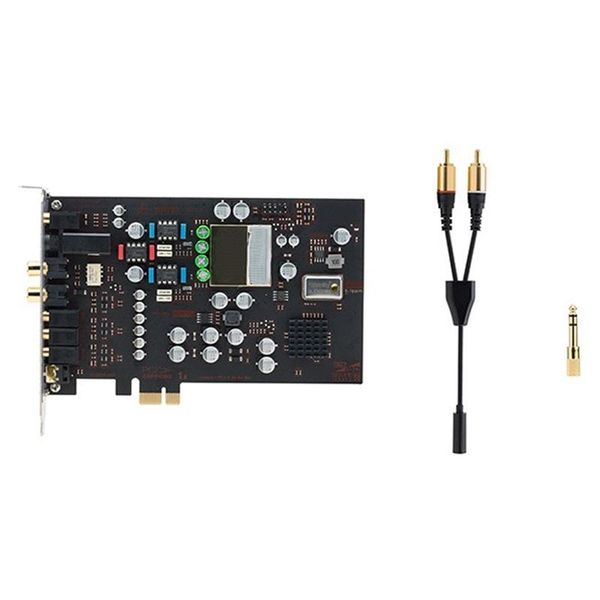 

sound cards independent op amp dac deskbuilt-in hifi pci-e card [sound source pcie max] hifi/warm compensation