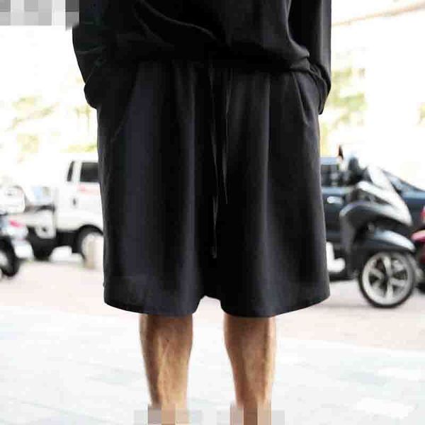 

short solid male color released korean casual fashion five points skirt big hip hop pants personality neutral couple bwq6, White;black