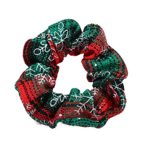

hair clips & barrettes band christmas snowflake plaid tie headbands for women girl eve accessories, Golden;silver