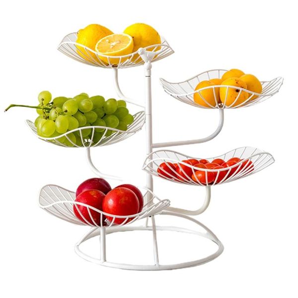 

storage baskets c9ga 5 tier counterfruit vegetables basket iron bowl stand holder