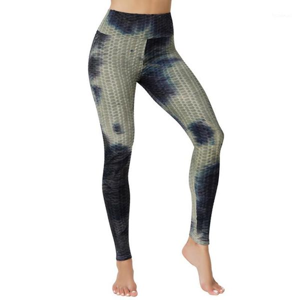 

yoga outfit big yardage stained leggings women's pants fitness running sport tights high waisted jogging gym legging sweatpants