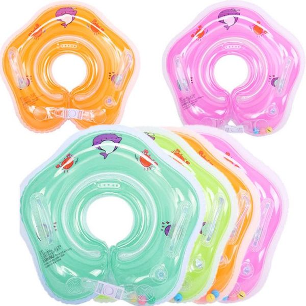 

life vest & buoy swimming baby neck ring tube safety infant float circle for bathing inflatable water toys kids swim pool accessories