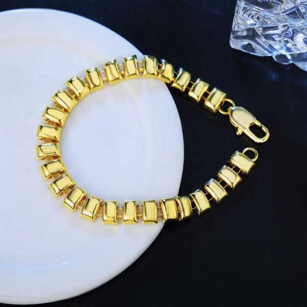 

fashion bracelet for women men 10mm snake bone flat snake bracelet chains bangle jewelry metal chain copper material1, Black