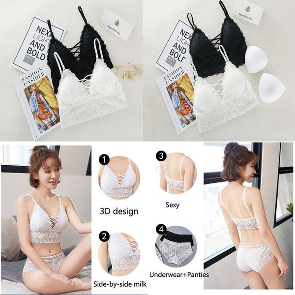 

bras sets women lace briefs v-string underwear lingerie babydoll bra set fashion lady brief 2pcs, Red;black