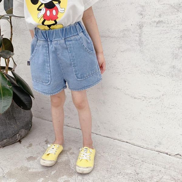 

shorts 2021 children summer korean denim, Black