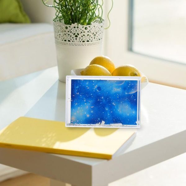 

frames 1pc decorative liquid po frame home deskpicture chic gift blue