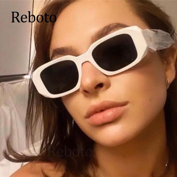 

sunglasses white square women 2021 fashion big frame unique rectangle sun glasses female shades uv400, White;black
