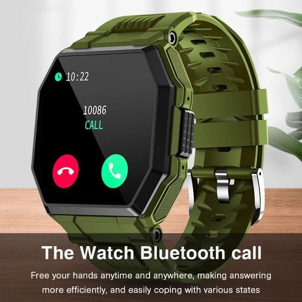 

s-9 call smart watch men full touch sports fitness tracker 2021 smartwatch blood pressure heart rate music control watches1