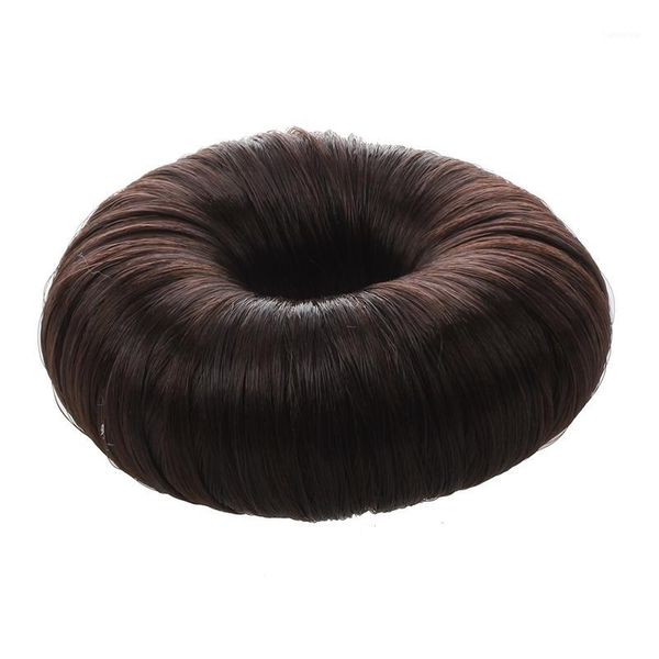 

brown hairdressing hair donut ring bun shaper styler1