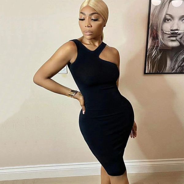 

ent of 2021-summer women's black girdle spaghetti tight celebrity cocktail party bandage night dress, Black;gray