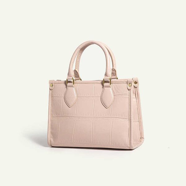 

cowhide pattern large capacity one shoulder women's bag portable commuting tote bag student leisure children's bag purse