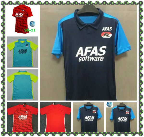 

2021 alkmaar soccer jerseys 20 21 az stichting #9 boadu mens kids uniform #7 stengs clasie de wit evjen football shirt, Black;yellow