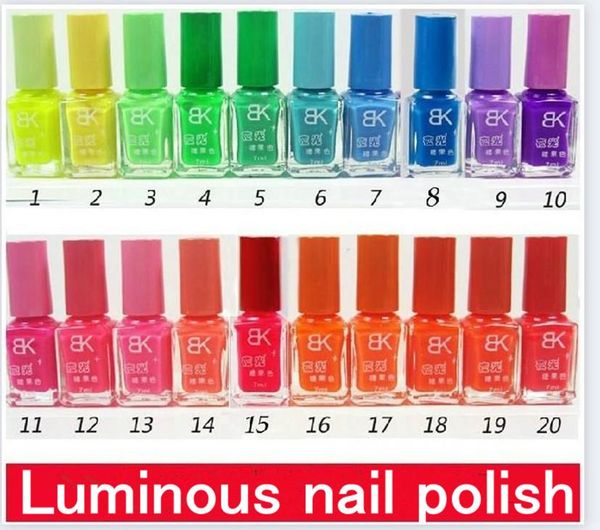 

nail polish luminous night fluorescent candy color art suppliessoft shiny nails jelly