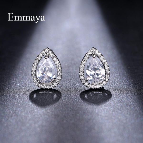 

dangle & chandelier emmaya modern fashion silver plated earrings cubic zircon for women's gift nobler jewelry