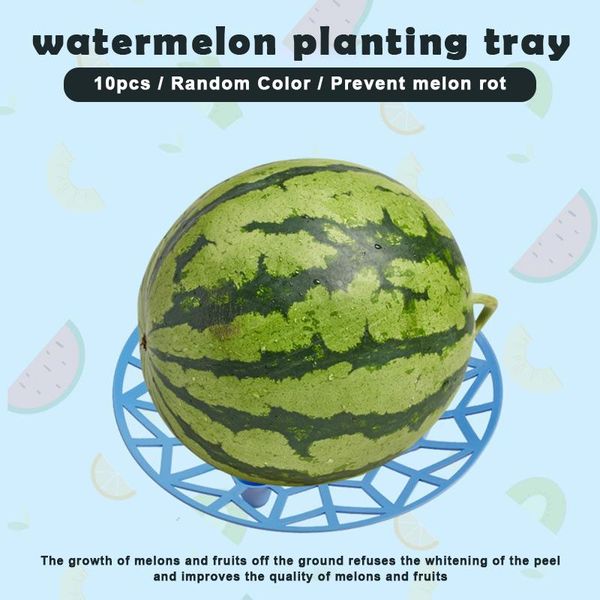 

mats & pads 10 pcs melon squash cradle reusable plant garden support rack avoid ground rot protects large cane vine fruit dtt88