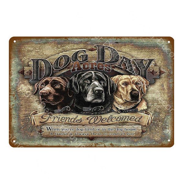 

vintage man cave poster hunting deer grizzly geese bear dogs moose metal tin signs for club farm house decor hunt wall plaque