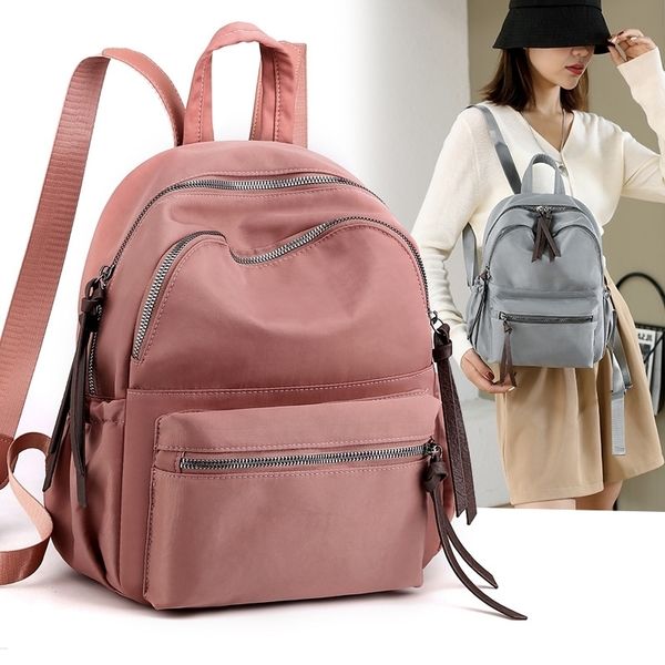 

nylon travel backpack women's 2021 new fashion korean version tide city simple leisure outdoor canvas