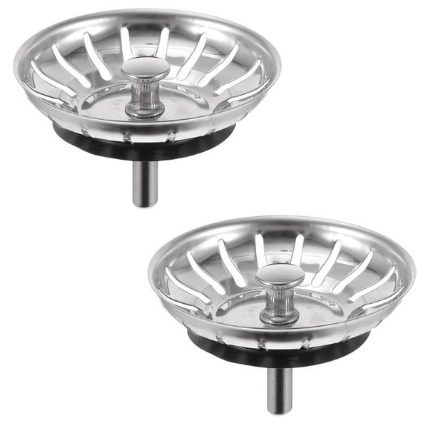 

other clocks & accessories 2pcs home sink covers kitchen waste drain sers draining plugs