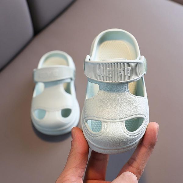 

first walkers baby sandals toddler little kids summer cute clogs non-slip girls boys garden shoes beach pool shower slippers