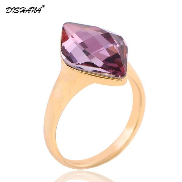 

wedding rings gold-color ring for women engagement jewelry fashion anillos mujer(ka0016-3), Slivery;golden
