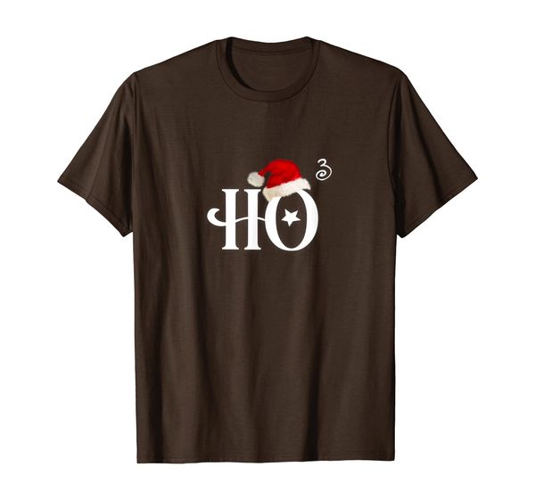 

ho3 - ho to the 3rd power t-shirt, White;black