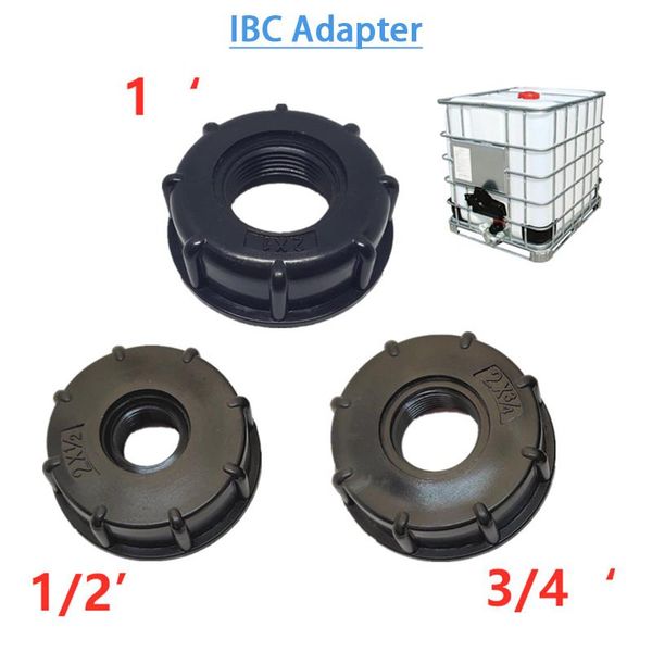 

1/2" 3/4" 1" female thread ibc tank adapter water tap connectors valve replacement fittings garden irrigation connection tool