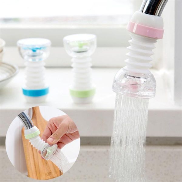 

kitchen faucets 360 degree rotating faucet tubs bathroom water saving tool sink extender rotary aerator nozzle filter 3 colors