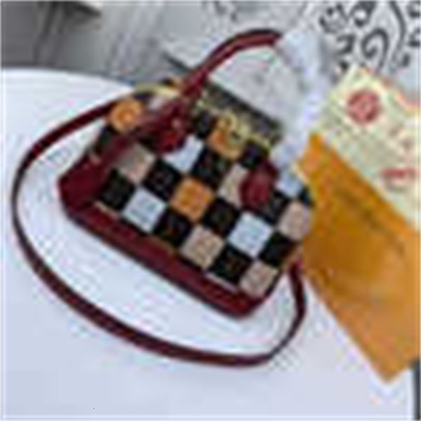 

female cross m44389 patchwork large checkerboard shell bag brand bag handbags iconic handles shoulder bags totes designer body luxury ba