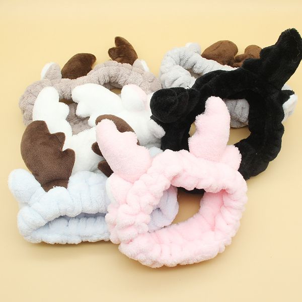 

new headwear, antler , pin, head hoop, mask, hair band, headdress., Slivery;white