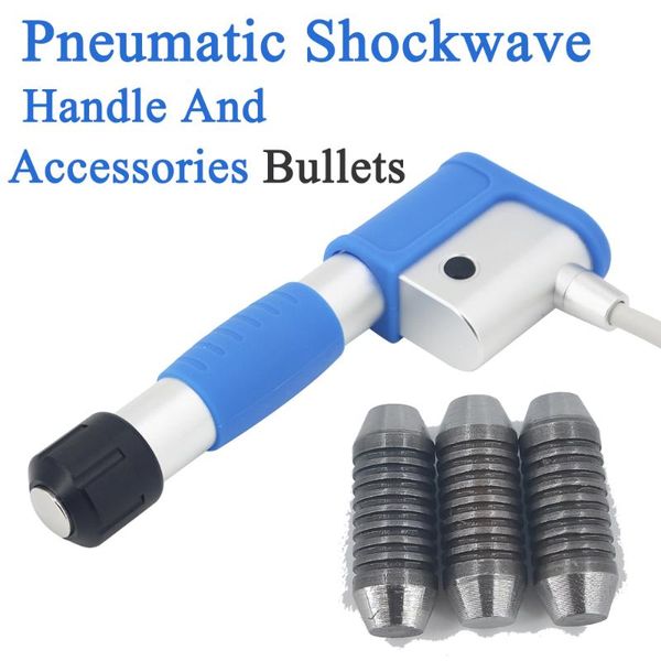 

electric massagers shockwave therapy machine accessories forpneumatic handle and replacement bullets spare parts 2021