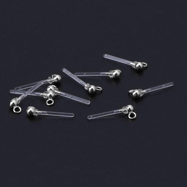 

jewelry pouches, bags 10pcs allergy-resin clear earring converter making for pierced ears, Pink;blue