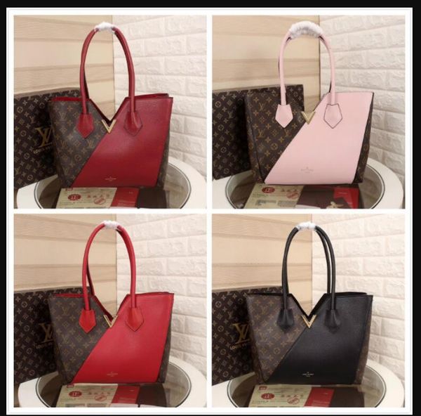 

lvlouisvitton bagyslvutton bags lady artsy presbyopia single shoulder bag fashion woven handle shopping bags to, Red;black