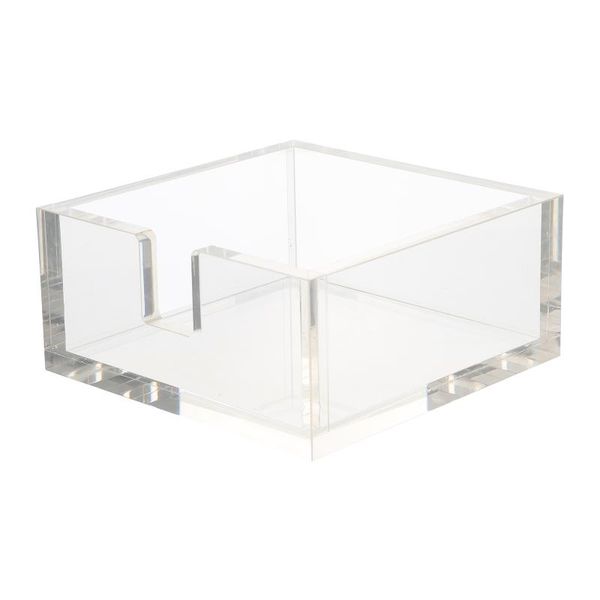

tissue boxes & napkins 1pc simple napkin storage box acrylic case holder for home office