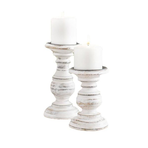 

candle holders modern simple candlestick retro resin holder ornament for home living room bedroom decoration hfing