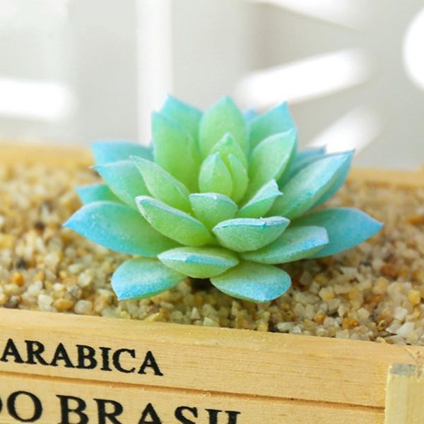 

decorative flowers & wreaths 1pc mini bonsai artificial succulents plants home garden decoration fake diy artificielle plante office decor