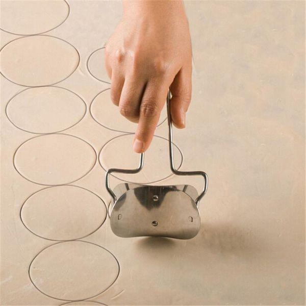 

stainless steel dumpling wrapper mould dough pie ravioli maker pastry cutter baking & tools