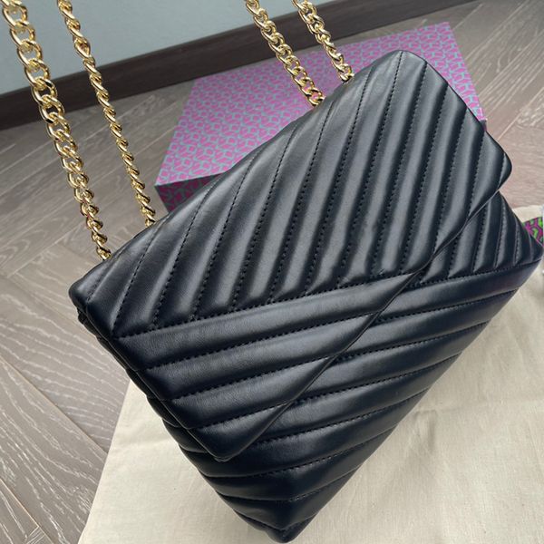 

luxury designer crossbody bag purse shoulder bags genuine leather gold chain high-quality different colors various styles with original box