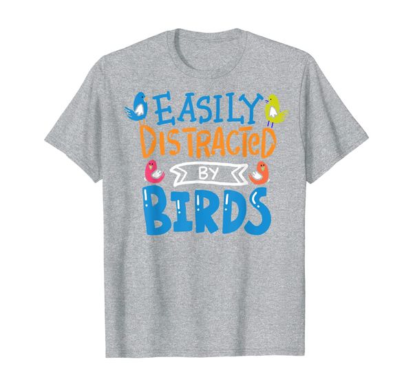

birds t-shirt birdwatching birding tee ornithologist shirt, White;black