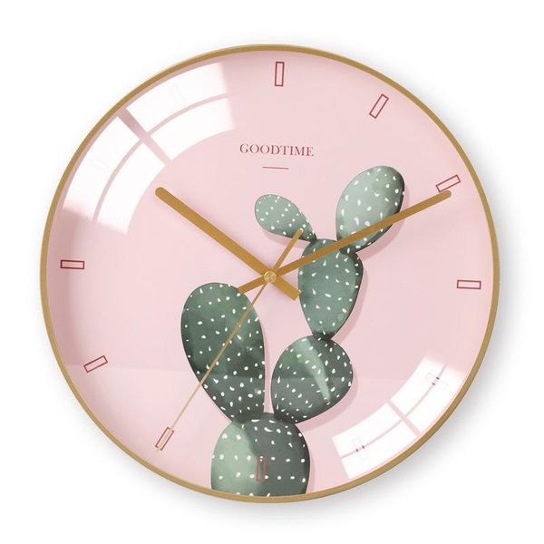

wall clocks modern fashion mirror face clock 30x30x4.5cm 800g european living study room home decoration accessory digital