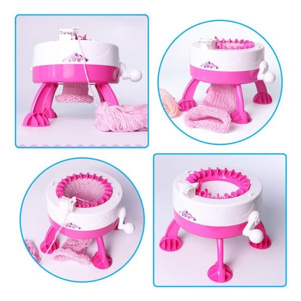 

yarn diy knitting machine small size toy kids (style 1), Black;white