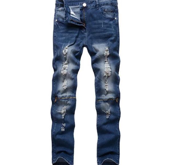

men's jeans quality men spring style males pants on s, Blue