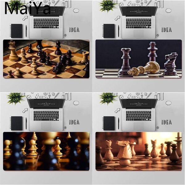 

mouse pads & wrist rests maiya vintage cool chess lapgaming pad large keyboards mat