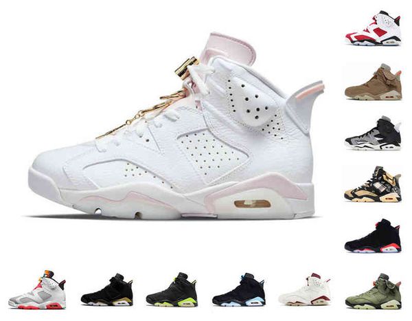 

2021 electric green 6 6s mens basketball shoes flint washed denim carmine dmp black infrared british khaki tinker oregon ducks