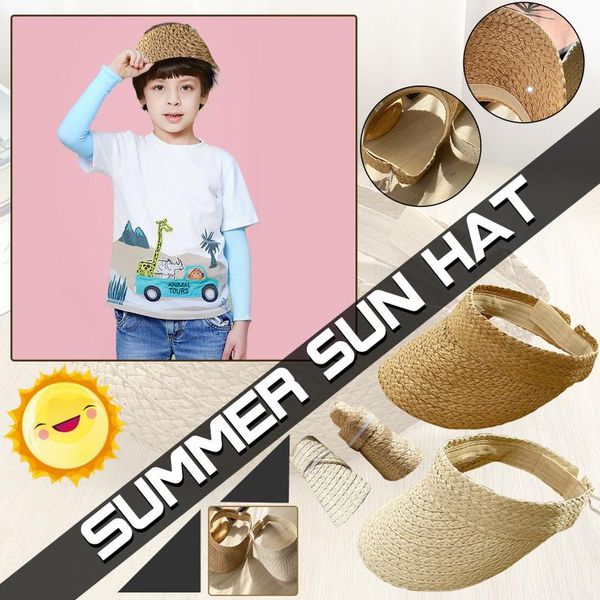 

wide brim hats 2pc hat female spring and summer small fresh seaside holiday foldable stylish brimmed beach sun light brown, Blue;gray